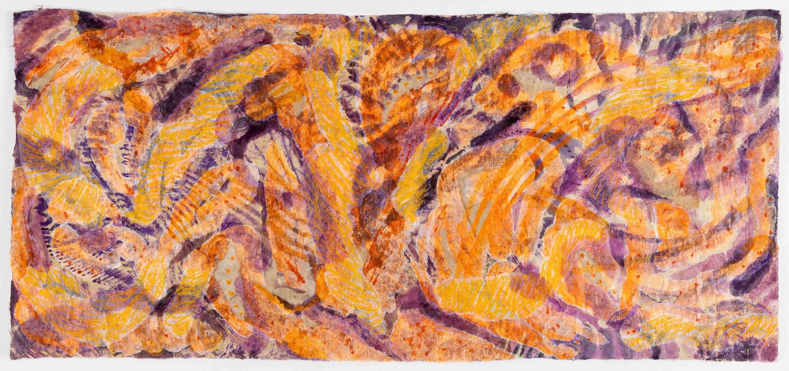 Still and still moving, the river flows, 1