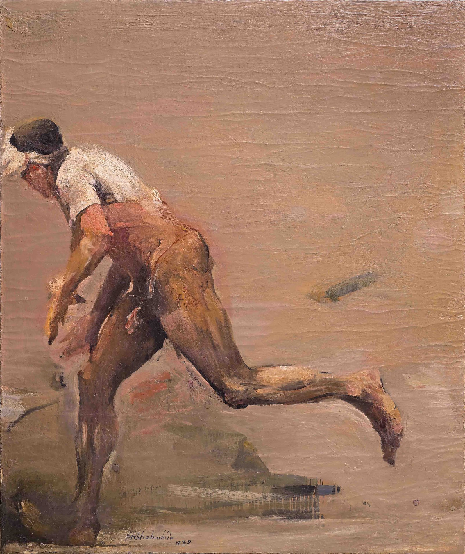 Still and still moving, the river flows, 10