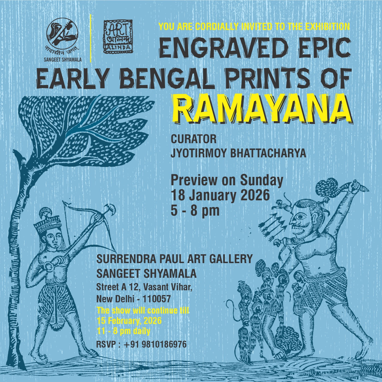 Engraved Epic: Early Bengal Prints of Ramayana