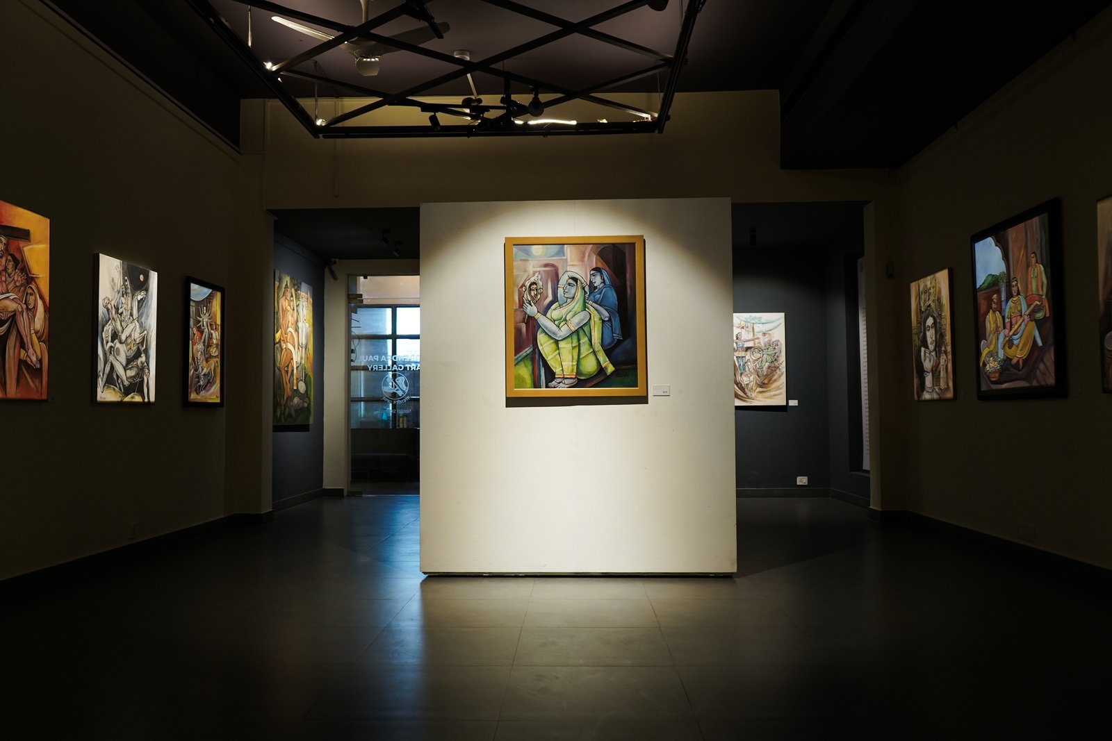 An Exhibition of Paintings by Bijan Choudhury