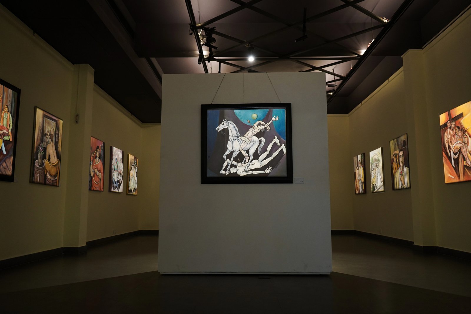 An Exhibition of Paintings by Bijan Choudhury